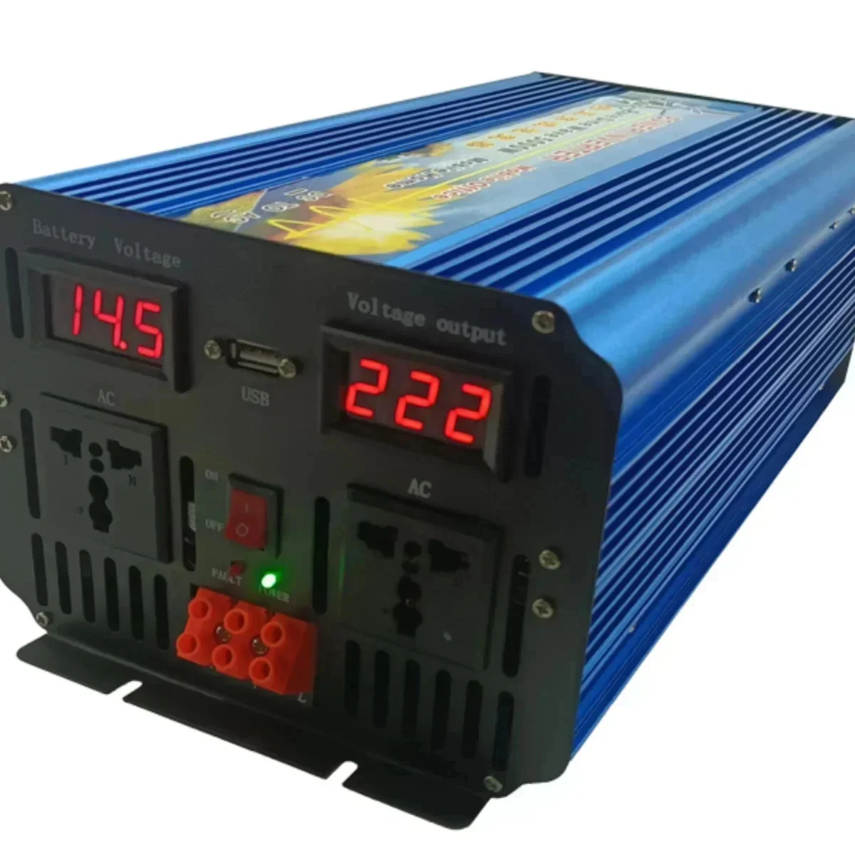 5000 Вт, 12 В, 24 В, 36 В, 48  – обзор и цена Pure Sine Wave Inverter 5000W 48V 220V